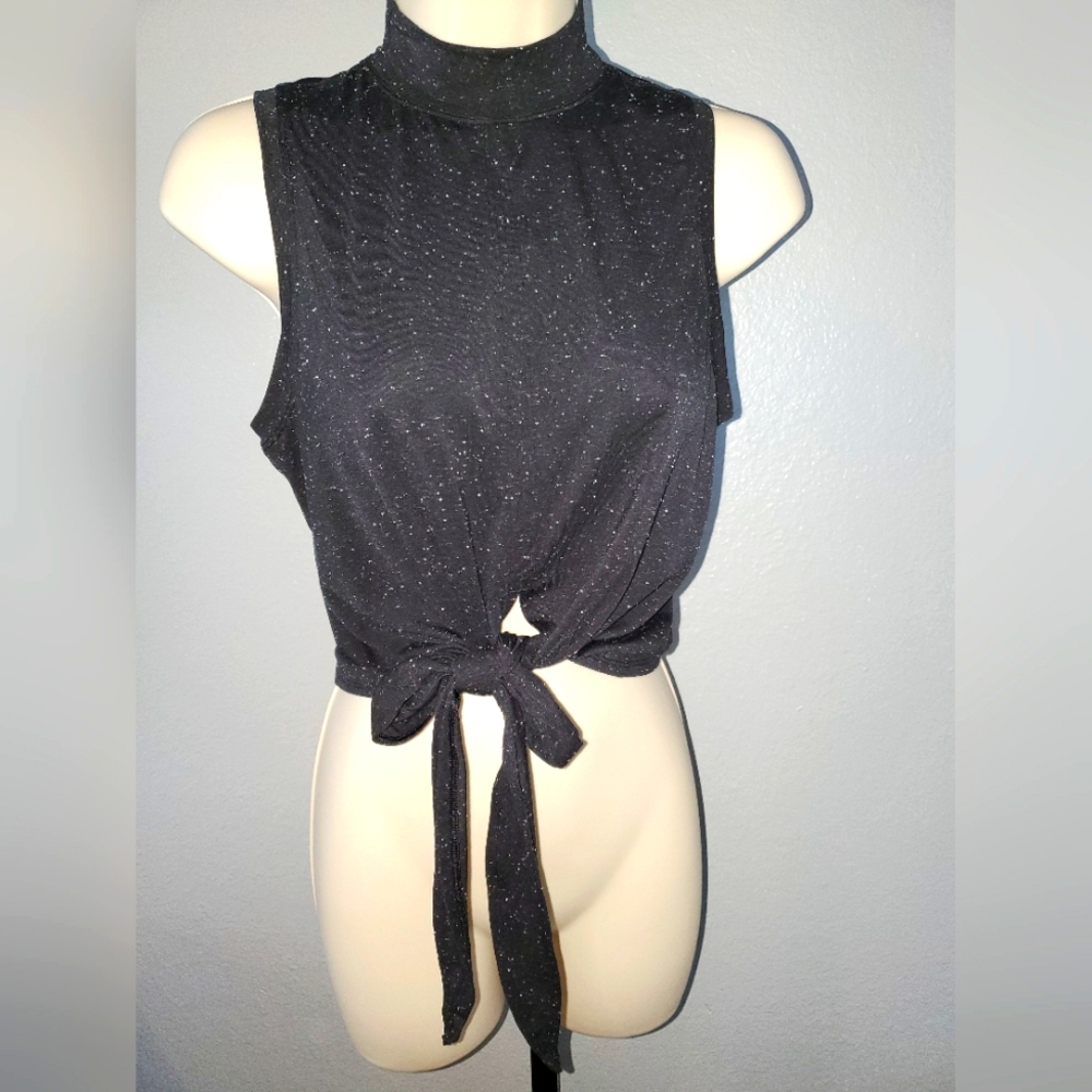 lululemon athletica Black Sleeveless Top